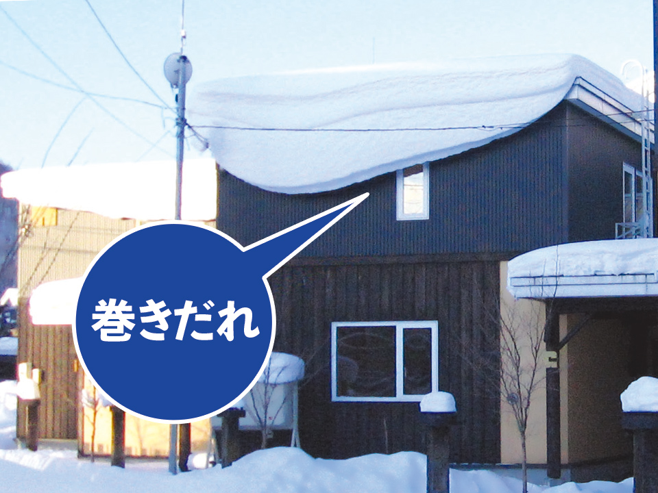 住宅の屋根 雪問題 雪庇 を解決する 北海道版